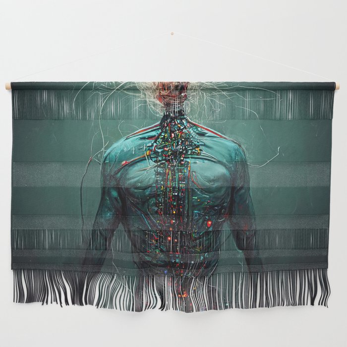 Cybernetic God Wall Hanging