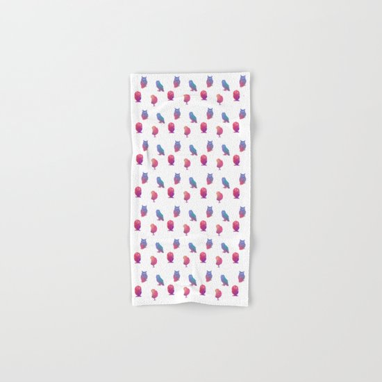 Owl pattern Hand & Bath Towel
