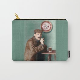 Colorized photograph of a man at a pub, 1890 Carry-All Pouch