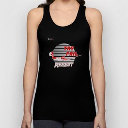 Try, Fail, Repeat Wakeboard Lifestyle Vintage Design Style Unisex Tank Top