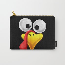 Thanksgiving Turkey Face Matching Family Carry-All Pouch