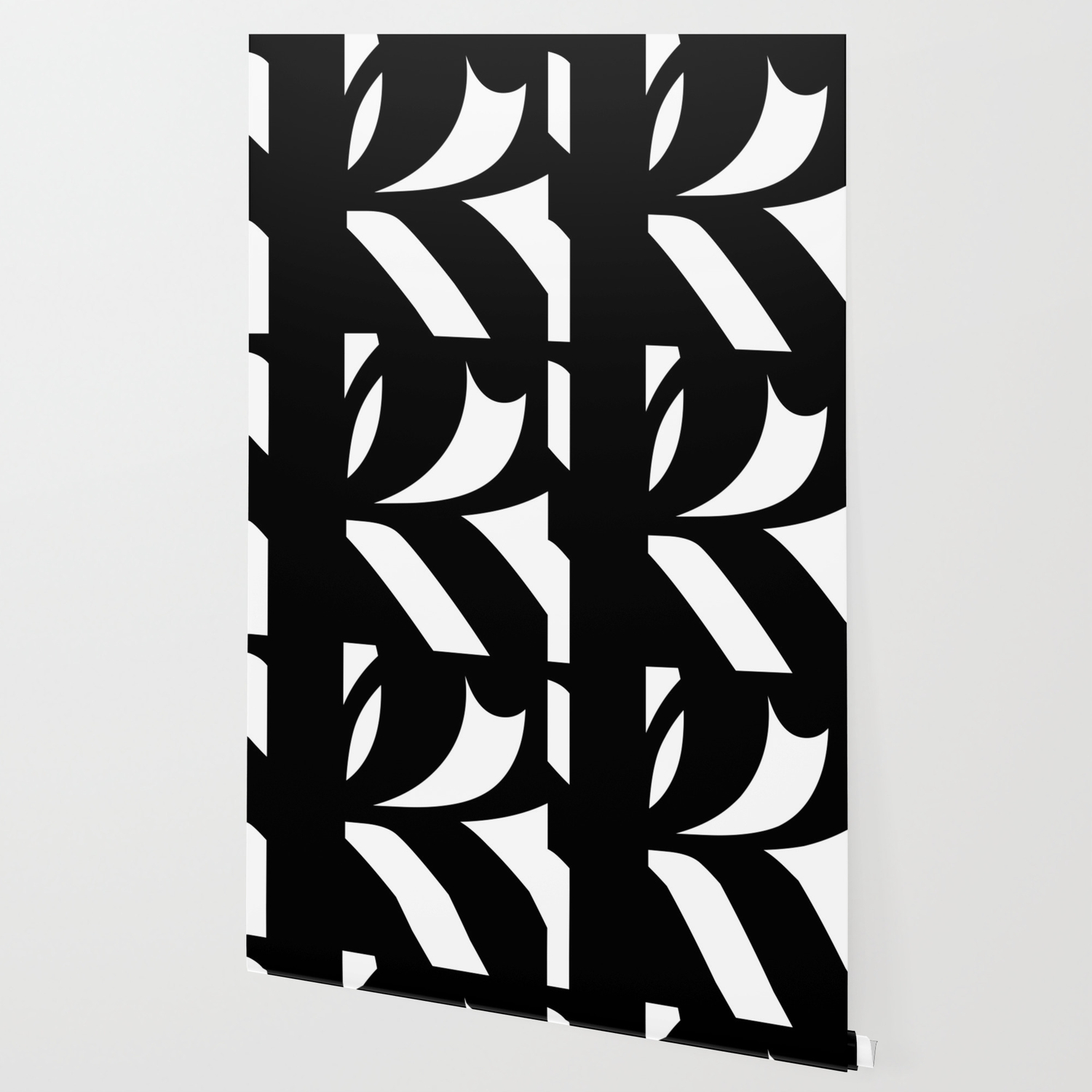 Hidden Letters Baskerville R Wallpaper By Alexvdesign Society6