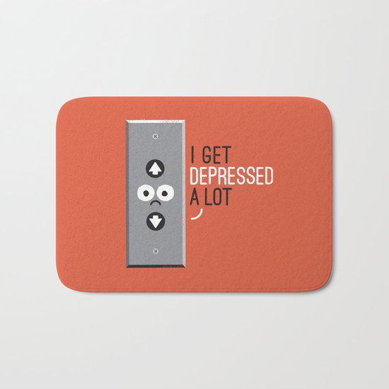 Feeling Down Bath Mat