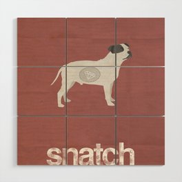 "Snatch" Minimal Poster Wood Wall Art