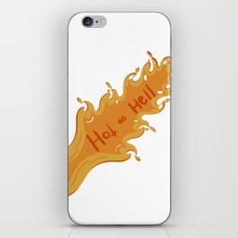 Hot as Hell iPhone Skin