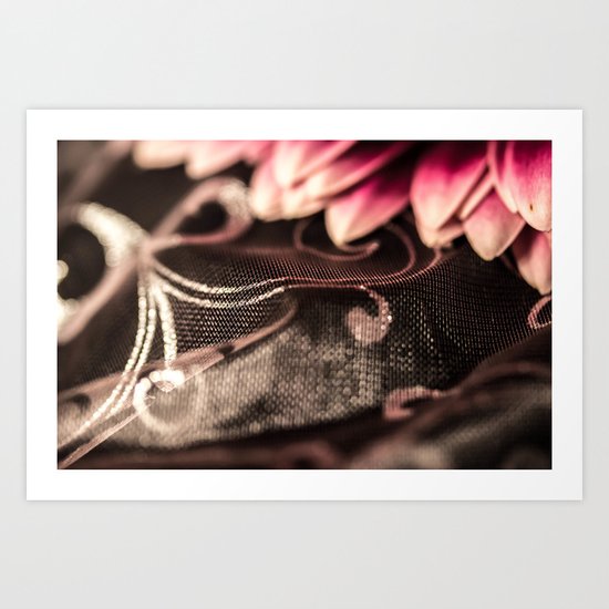 Delicate Lace Art Print