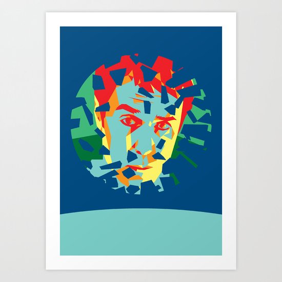 Moon (2009) Art Print