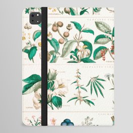 Digitally enhanced School and family charts, No. XXII. Botanical: economical uses of plants  iPad Folio Case