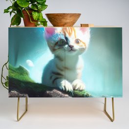 Gato en universo Credenza