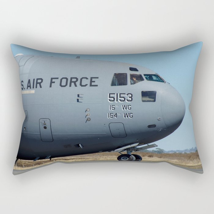 Boeing C-17 Globe Master III Rectangular Pillow