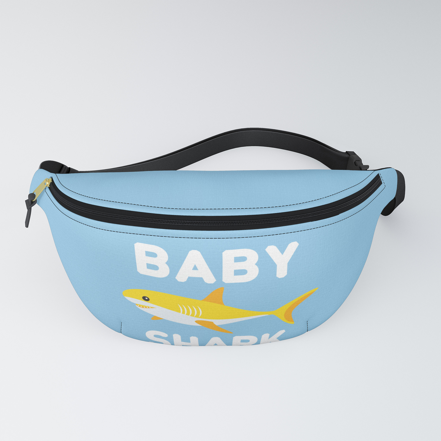 baby shark fanny pack
