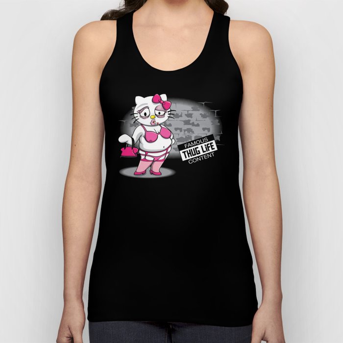 Kitty Thug Life Tank Top