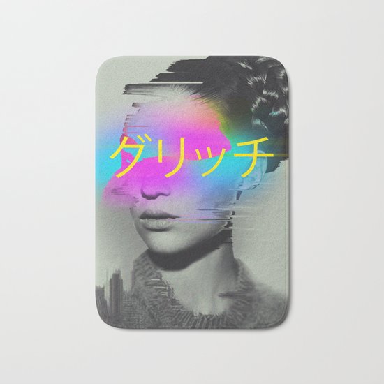 Glitch Bath Mat