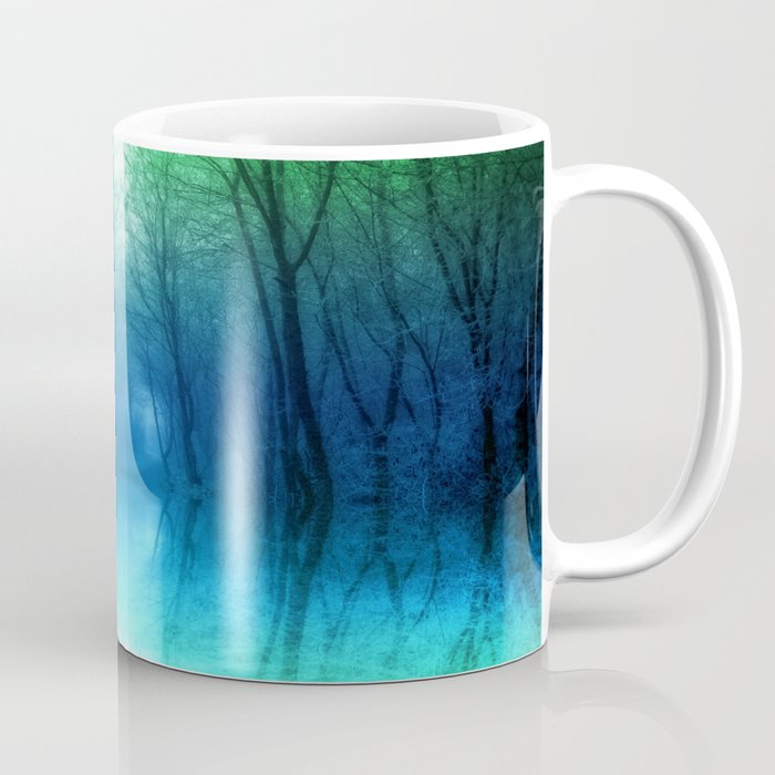 Misty Blue Pool Coffee Mug