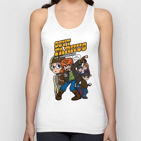 Scut Farkus vs. The World Unisex Tank Top