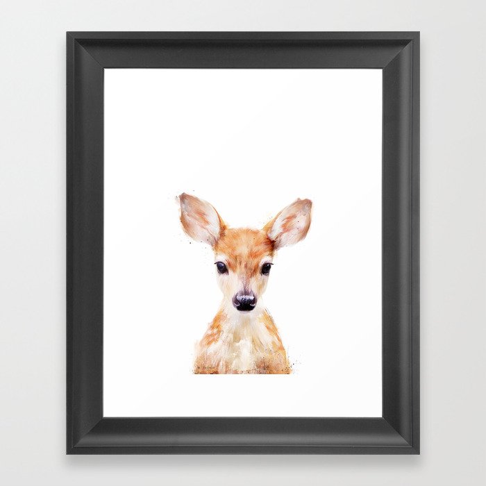 Little Deer Framed Art Print