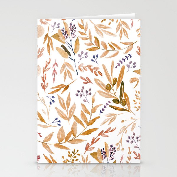 Eucalyptus in Autumn Stationery Cards