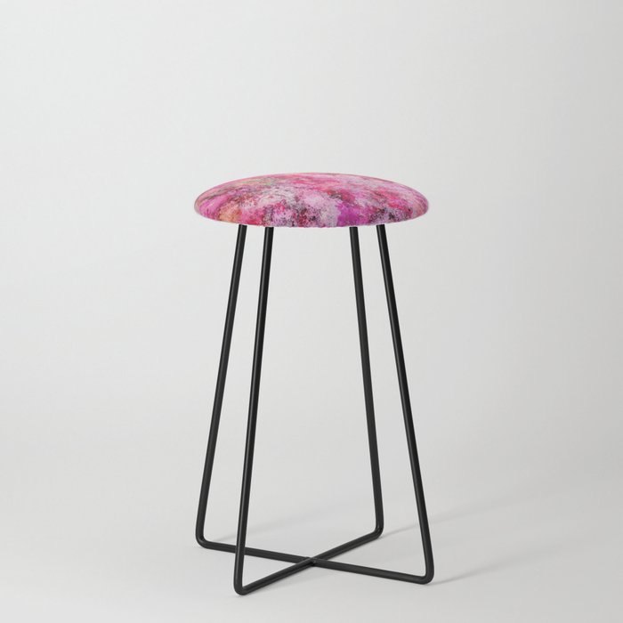 Super pink neon Counter Stool
