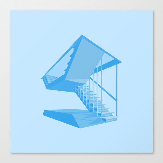 St. John's Stairs Canvas Print
