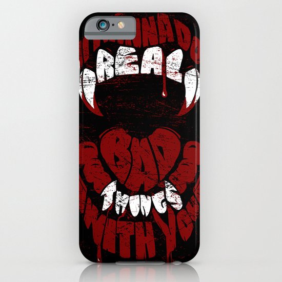 Real Bad Things iPhone & iPod Case