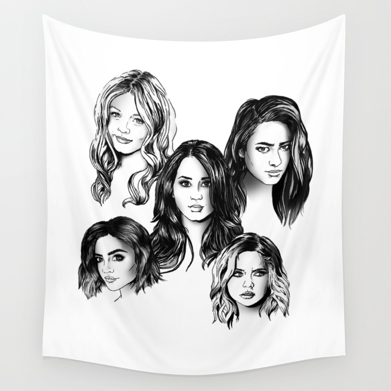 Pretty Little Liars Wall Tapestry By Bonidutch Society6