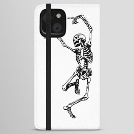 Dancing Skeleton | Day of the Dead | Dia de los Muertos | Skulls and Skeletons | iPhone Wallet Case