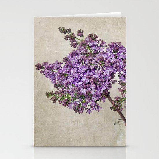 Lilacs Stationery Cards