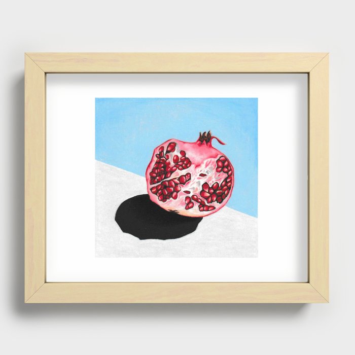 Pomegranate Baby Recessed Framed Print
