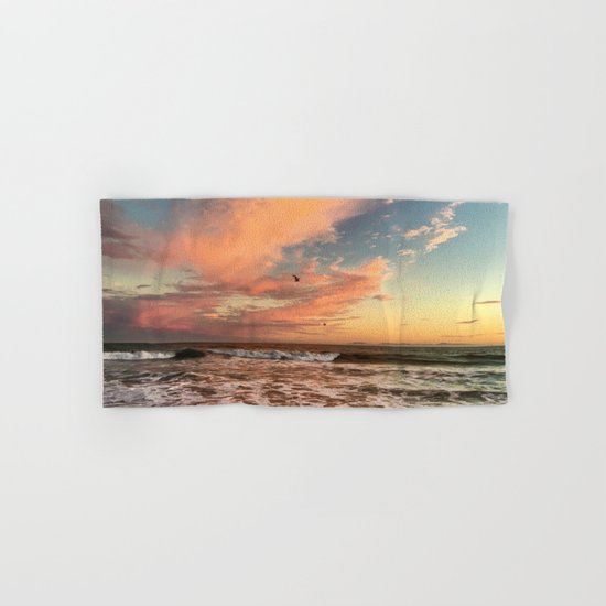 Cotton Candy Sunset Hand & Bath Towel