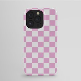 Light Pink Checkered Phone Case iPhone Case