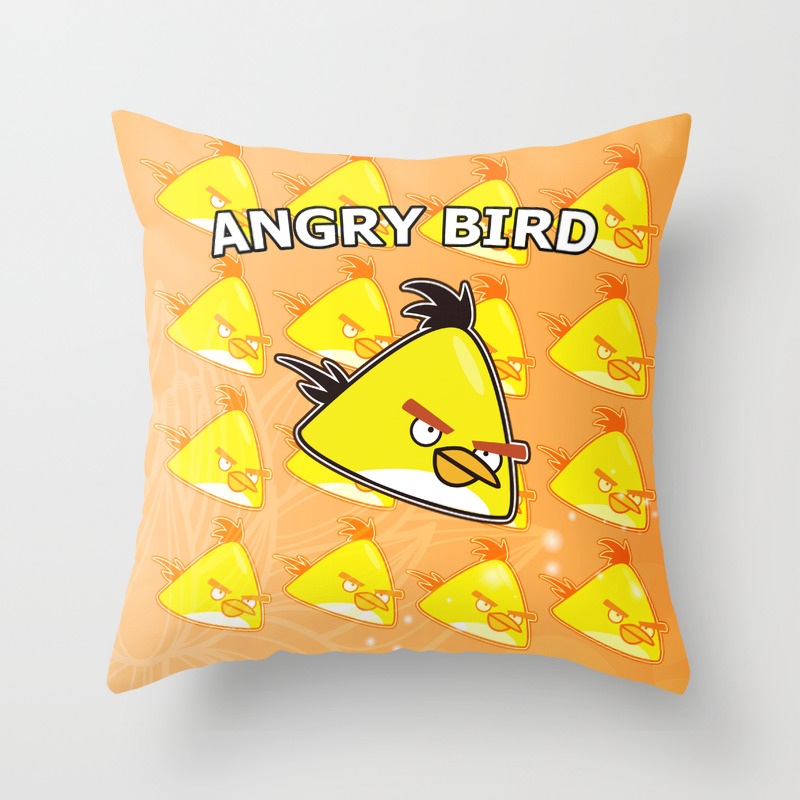 Angry Bird Throw Pillow By Maxvision Society6
