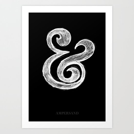 Ampersand Art Print