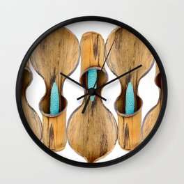 Bounding Aroids by Dustin Gimbel Wall Clock