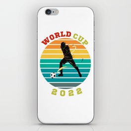 world cup football iPhone Skin