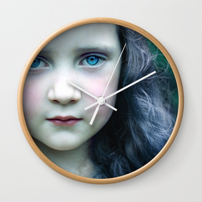 Even in my alternate universe, the rain makes my hair curl.  Wall Clock