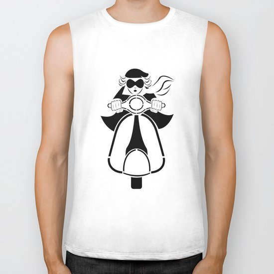 Scooter girl Biker Tank