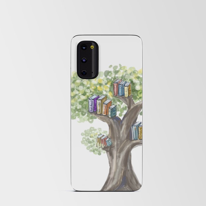 The tree of knowledge with books Android Card Case