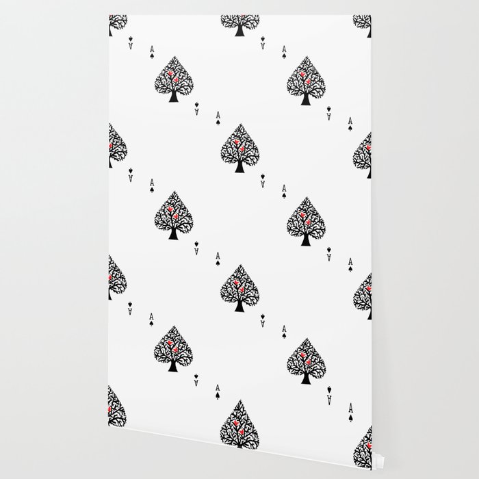 Ace Of Spade Wallpaper By Budikwan Society6