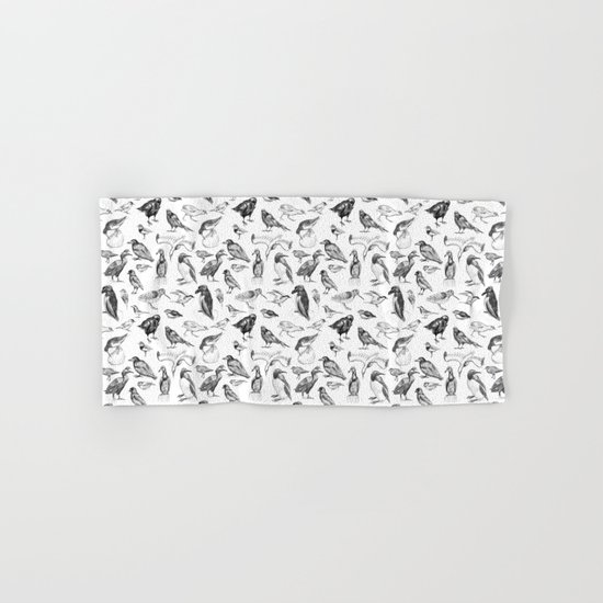Manx Fauna - (British) Birds Hand & Bath Towel