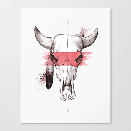Raging Bull Canvas Print