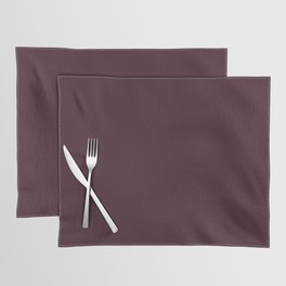 Black Cherry Brown Placemat