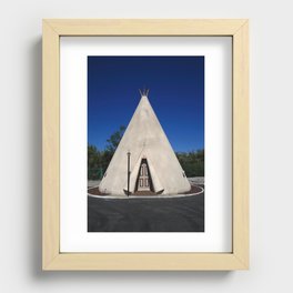 Route 66 - Wigwam Motel 2012 Recessed Framed Print