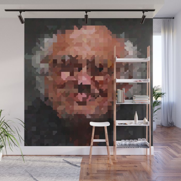 Danny Devito Portrait Wall Mural By Eparizi Society6