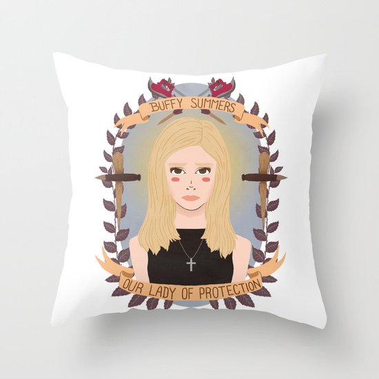 Buffy Summers Throw Pillow