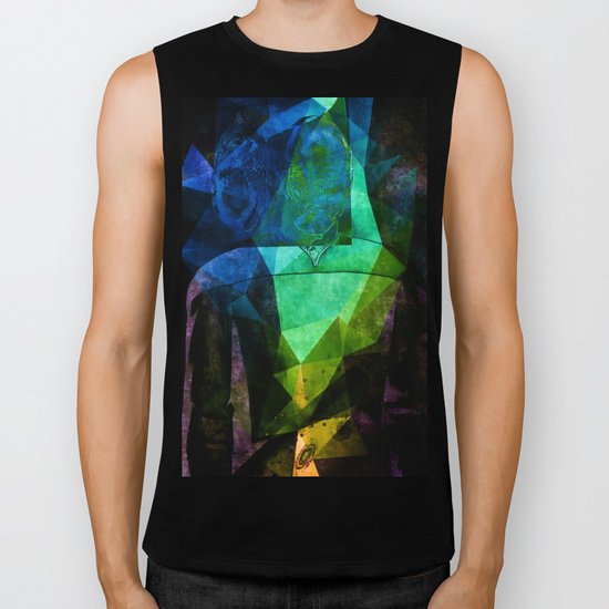 Alien Mindscape Biker Tank