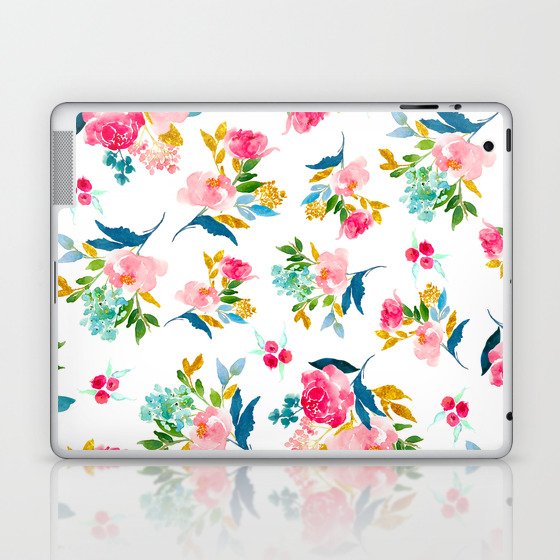 floral pattern 1 Laptop & iPad Skin