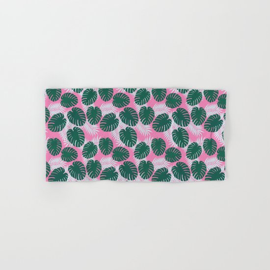 Tropical print Hand & Bath Towel