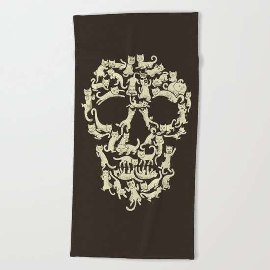 Catskull Beach Towel