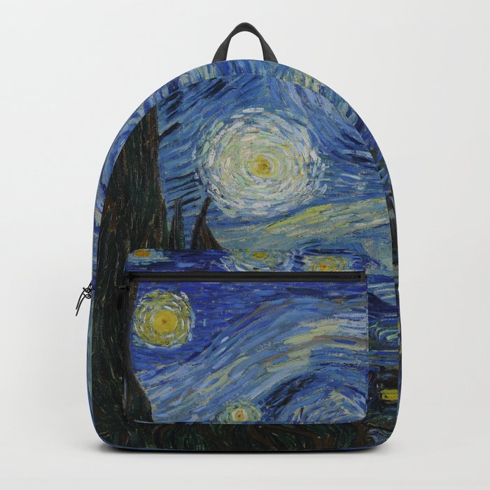 Starry Night Painting Backpack