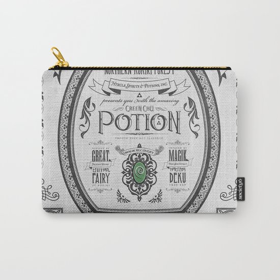 Legend of Zelda Green Chu Potion Advertisement Carry-All Pouch